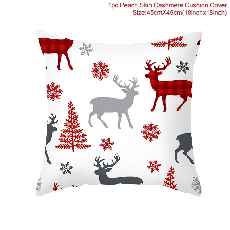 Christmas Pillow Cover 18x18in (45x45cm)