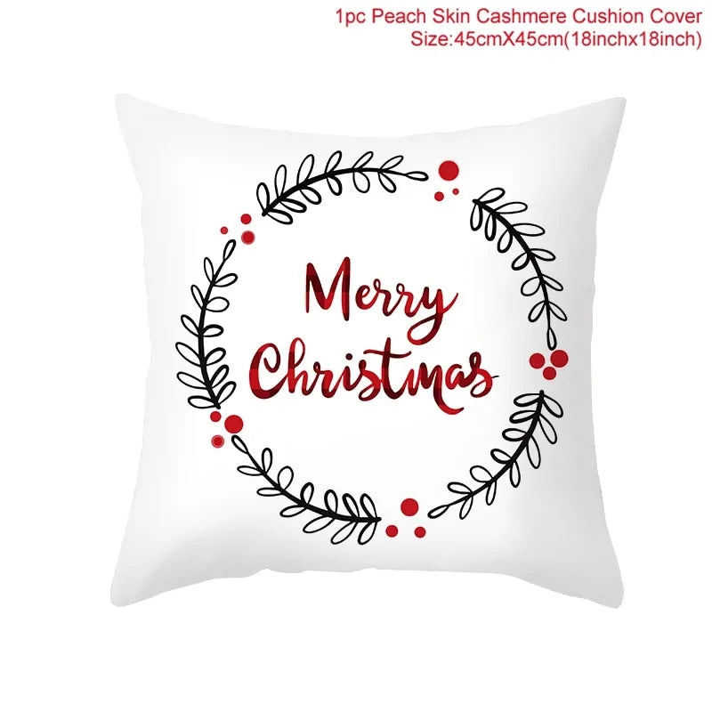 Christmas Pillow Cover 18x18in (45x45cm)