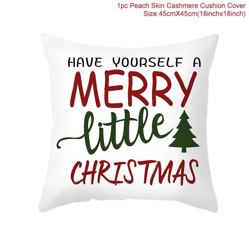 Christmas Pillow Cover 18x18in (45x45cm)