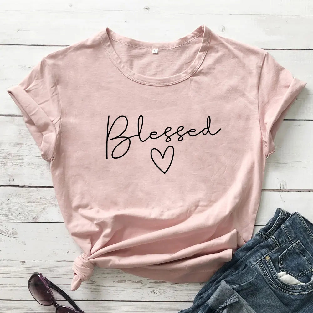 Blessed Heart Christian T-shirt