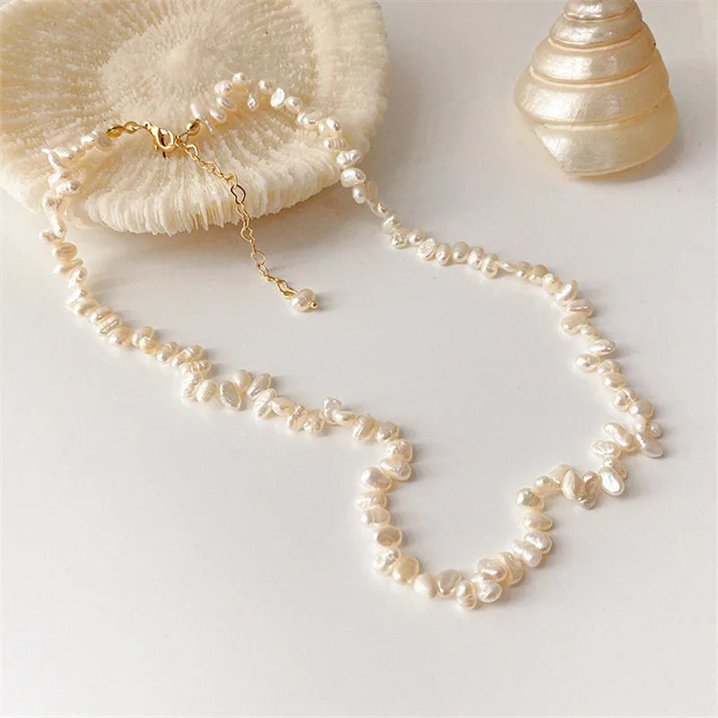 Natural Freshwater Pearl Necklace, Bracelet