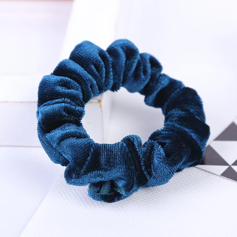 Velvet Elastic Hair Ropes Scrunchies