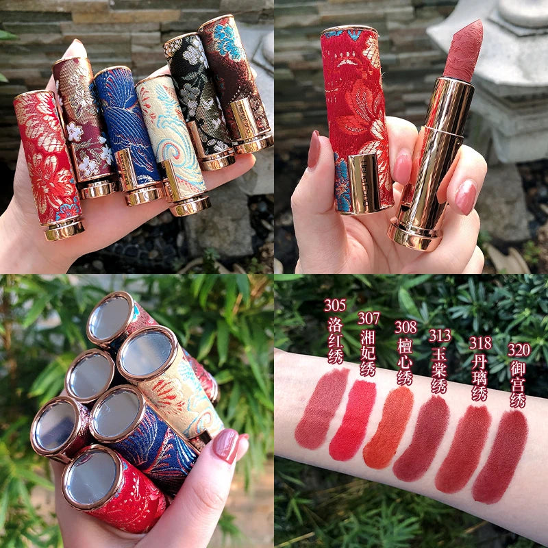 Vintage Velvet Lipstick Matte Pigmented Waterproof