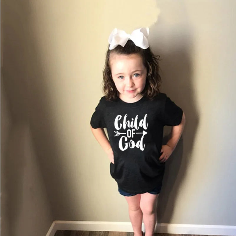 Toddler Kids Child of God Christian T-Shirt