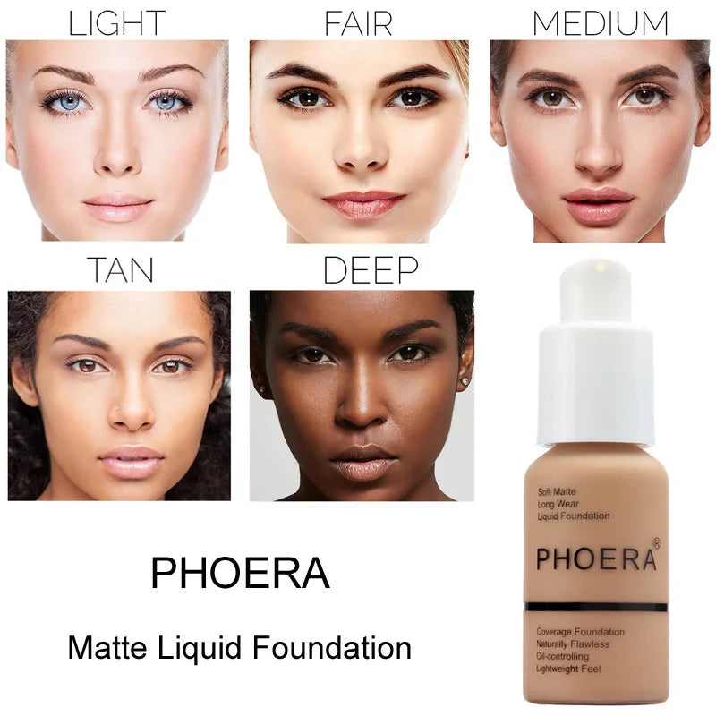 Liquid Foundation Oil-control, Hydrating Long Lasting