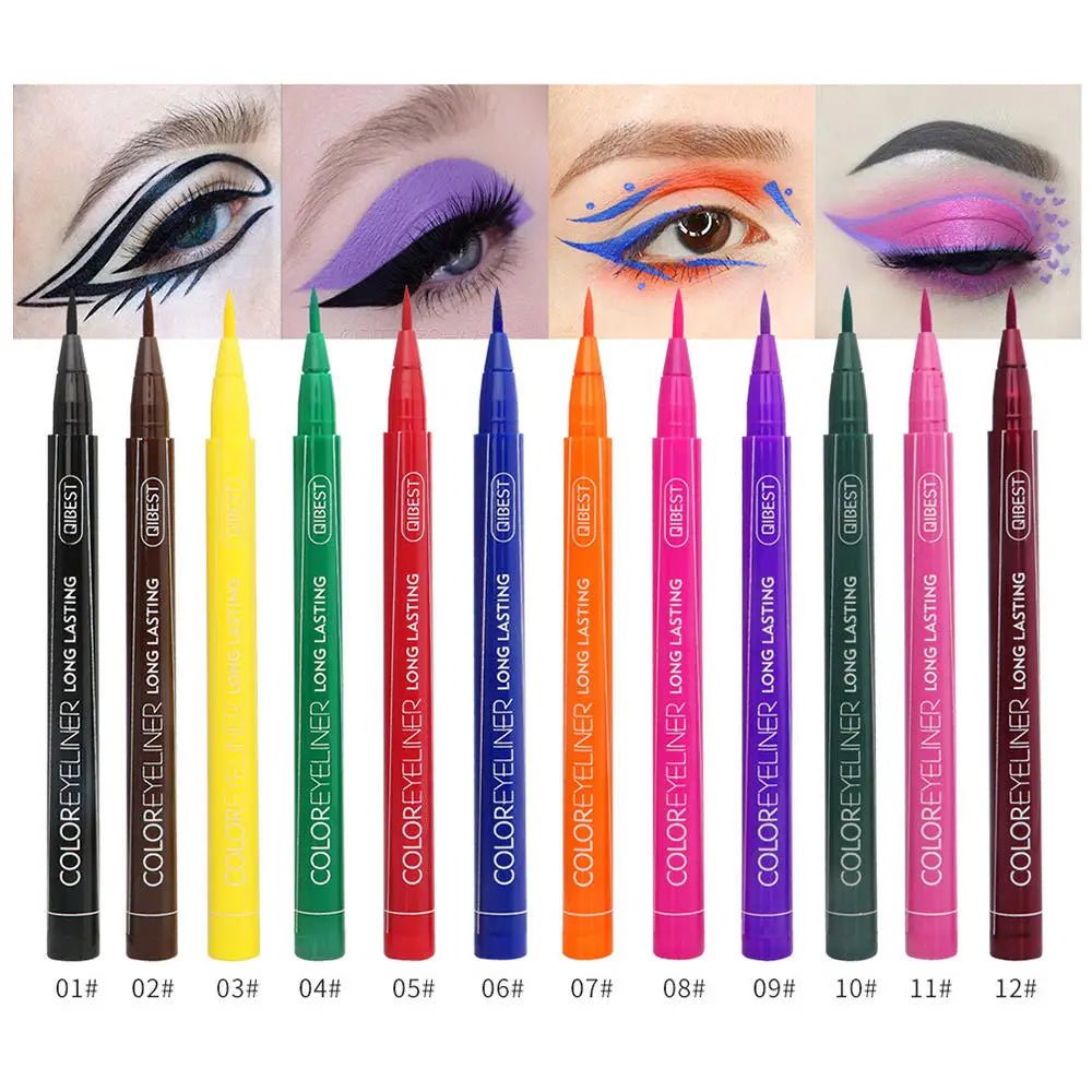 1 Piece Black Liquid Eyeliner Pencil Waterproof Long Lasting