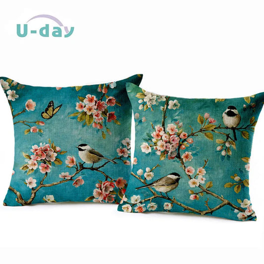 Lovely Birds Pillow Covers