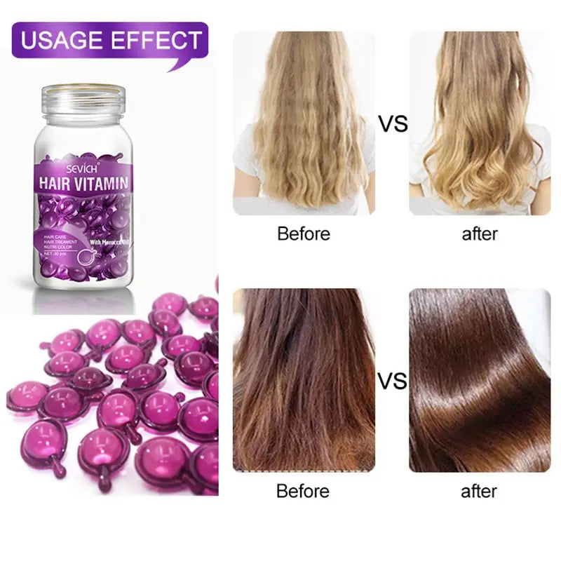 Mix Hair Vitamin Capsule Hair Treatment Oil