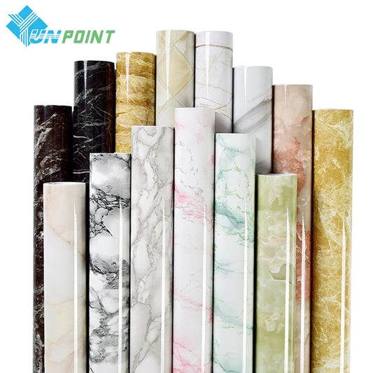 Modern Marble Waterproof Oilproof Bar/Counter Decorative Self-Adhesive Wallpaper