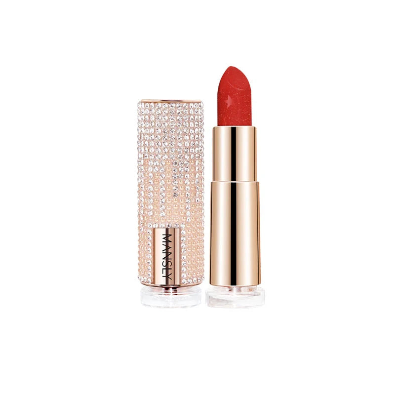 Starry Glitter Silky Lipstick Velvet Matte Lipstick