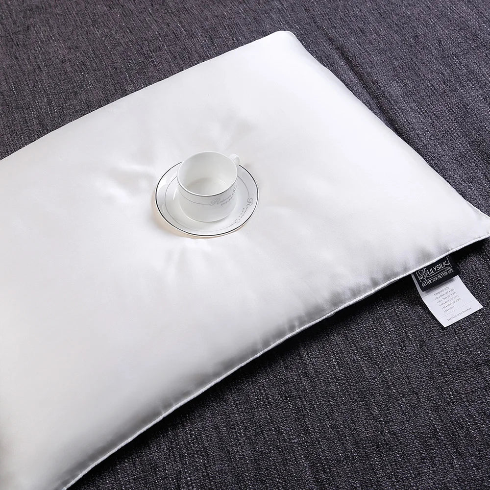 Luxury 100% Silk Filled Pillow Shell 1 Pcs Pure Natural Filling