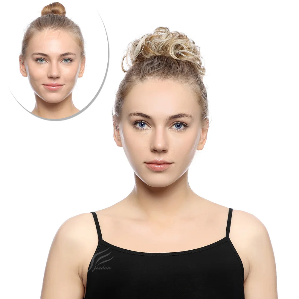 Messy Bun Chignon Donut Synthetic Hairpiece