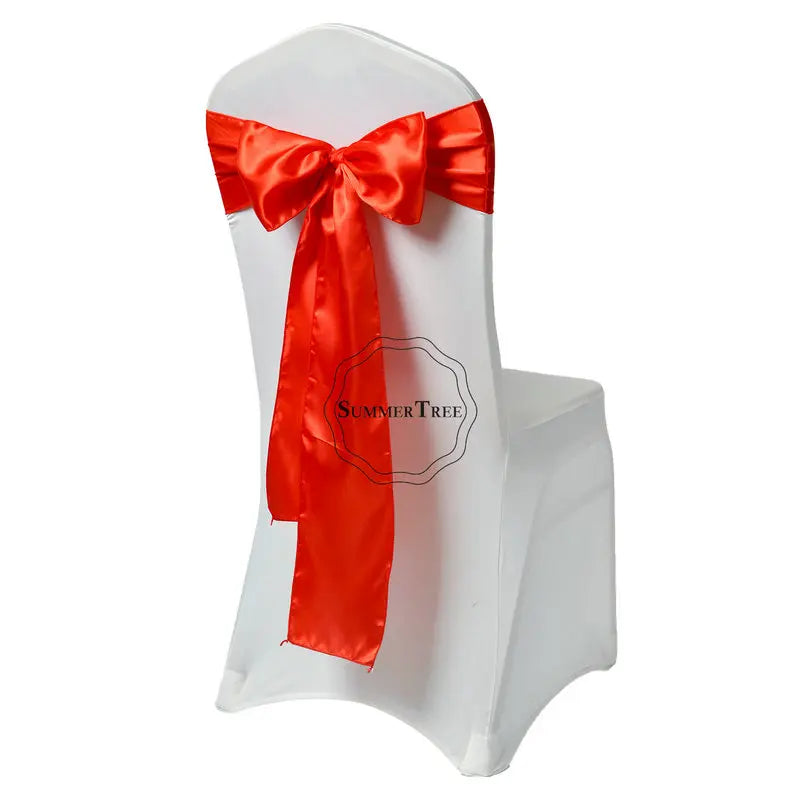 Satin Chair Sash Bow Ties