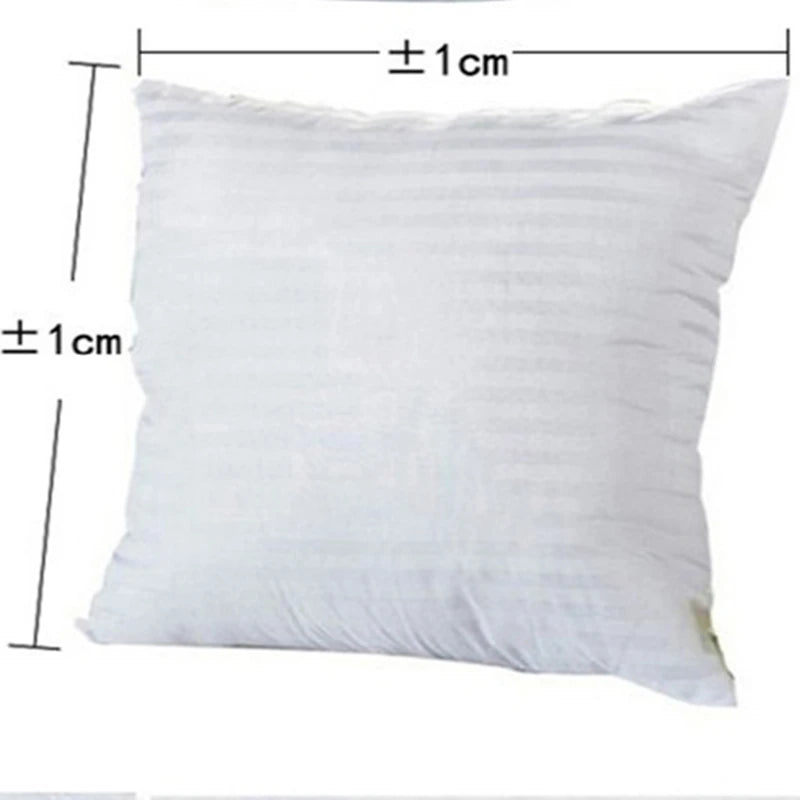 White Cushion Insert Filling Cotton Throw Pillow Inner Core