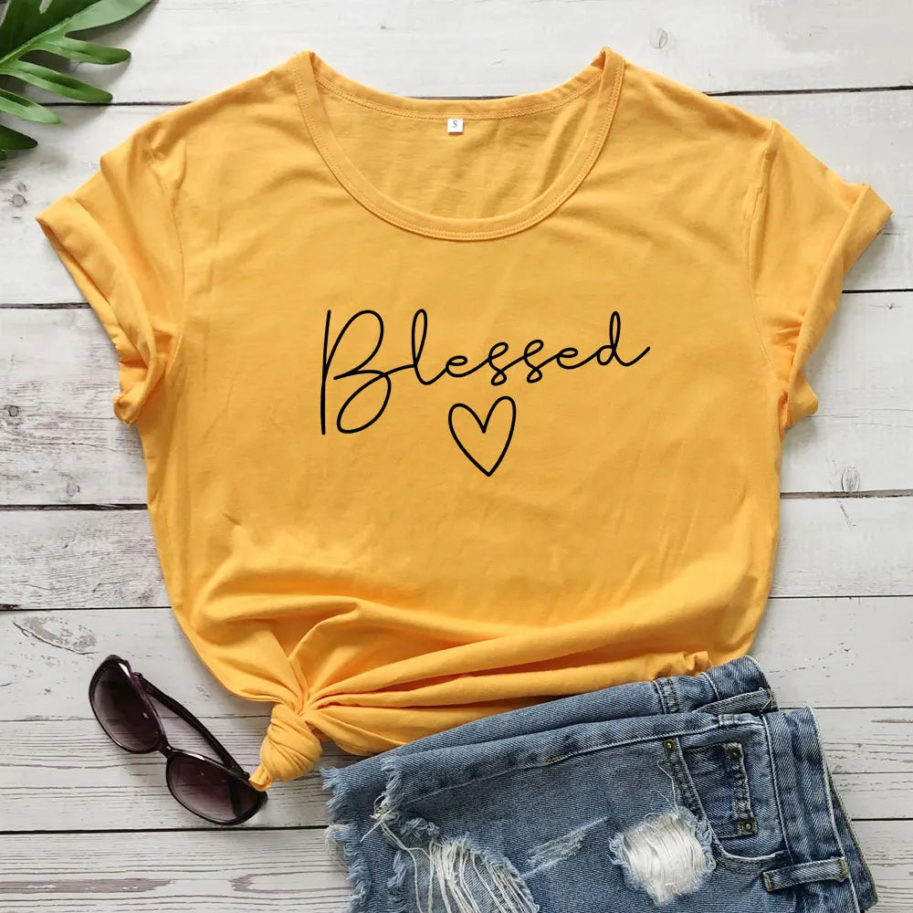 Blessed Heart Christian T-shirt