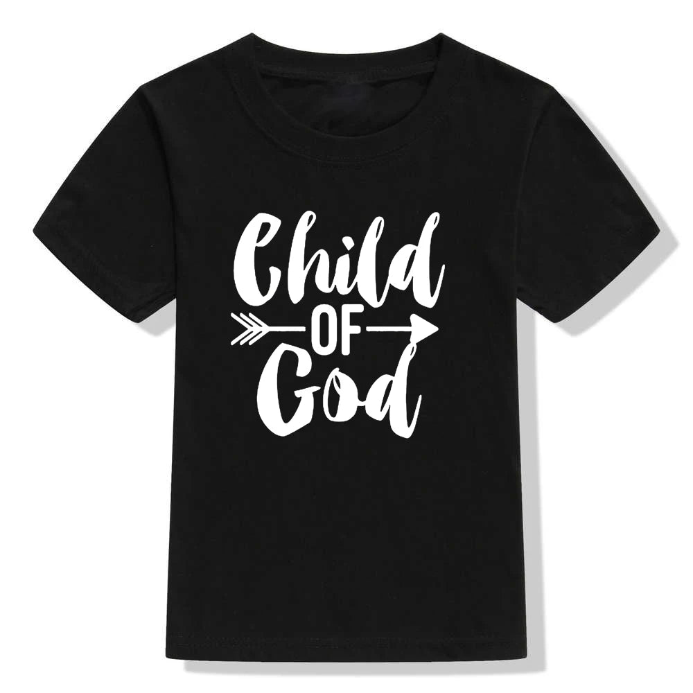 Toddler Kids Child of God Christian T-Shirt