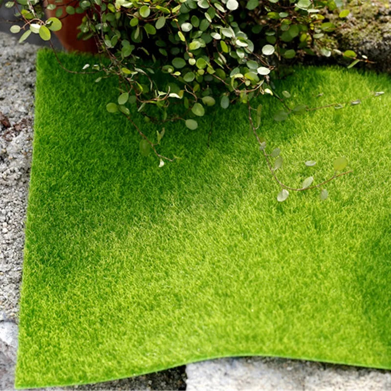 1 pcs New Miniature Garden Fairy Artificial Lawn Grass