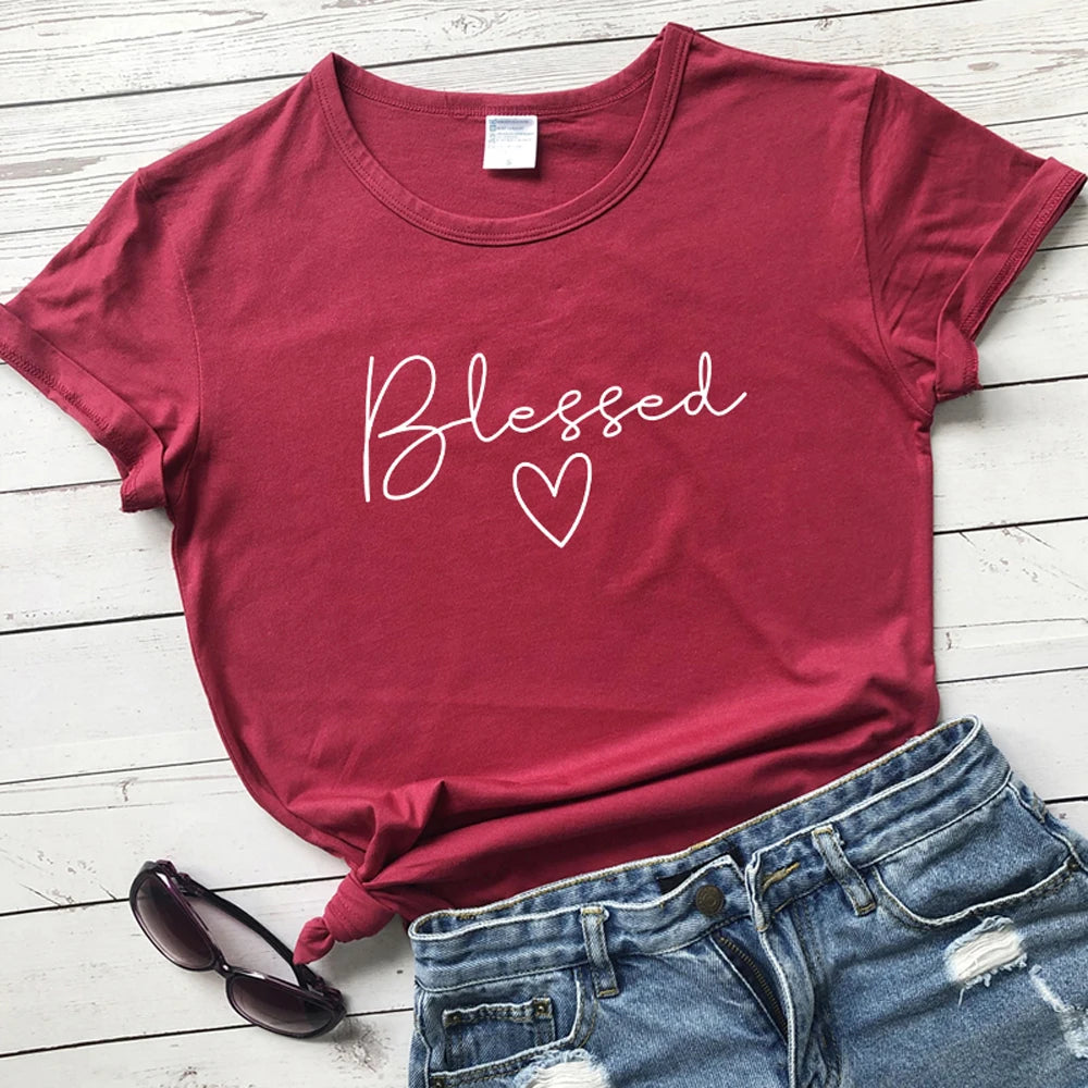 Blessed Heart Christian T-shirt