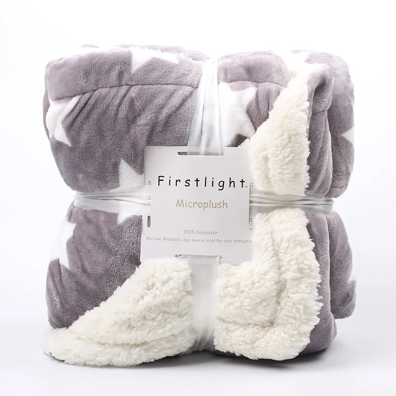 Weighted Soft Thick Sherpa Throw Blanket