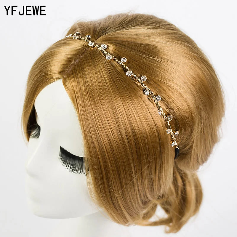 Crystal Chain Charms Head Bands