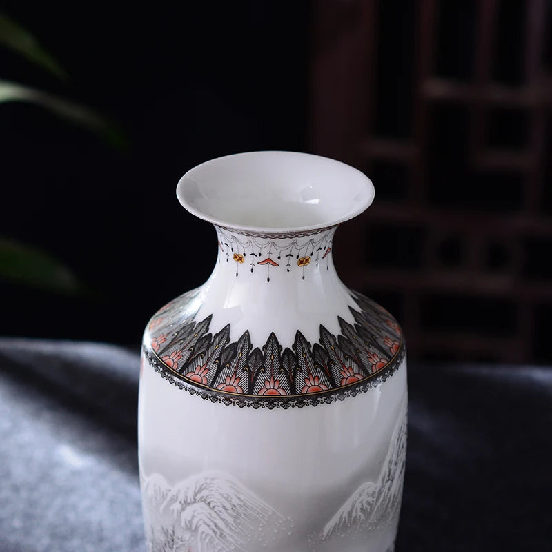 Antique Style Jingdezhen Ceramic Vase