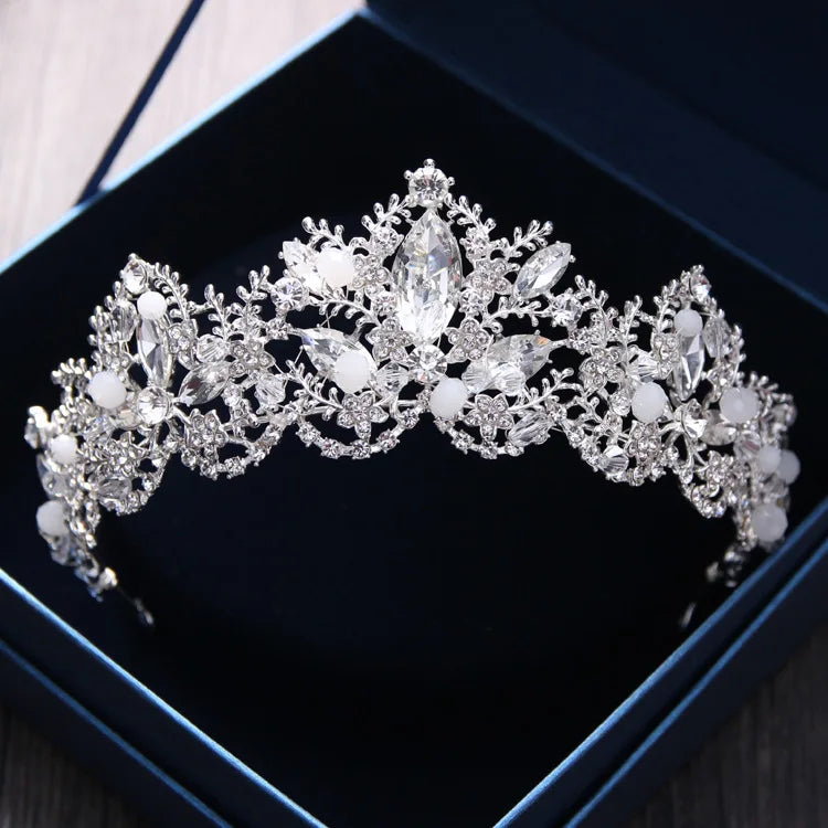 Baroque Luxury Crystal Tiara