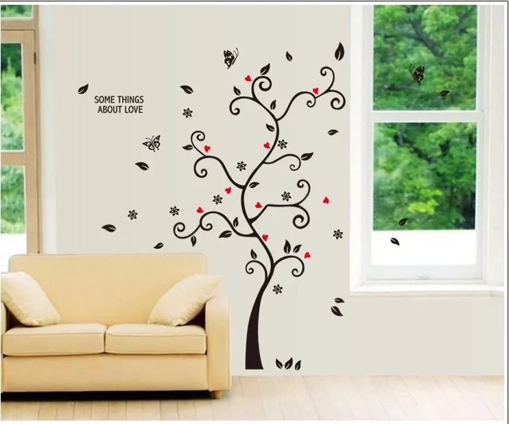 3D DIY Removable Photo Tree Pvc Wall Decals 40*48in