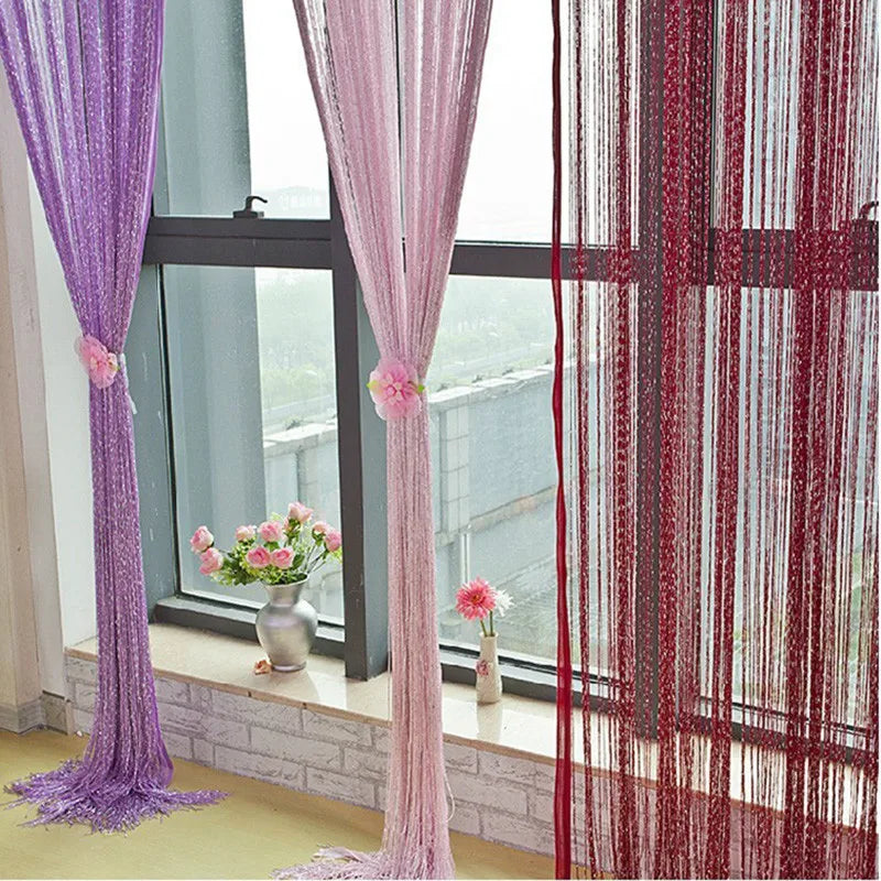 80x40in Luxury Crystal Curtain Room Divider