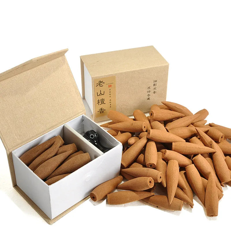 Tower Incense Cones (22 Pcs) + Burner