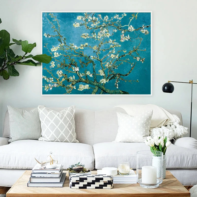 Elegant Flower by Vincent Van Gogh Canvas Print