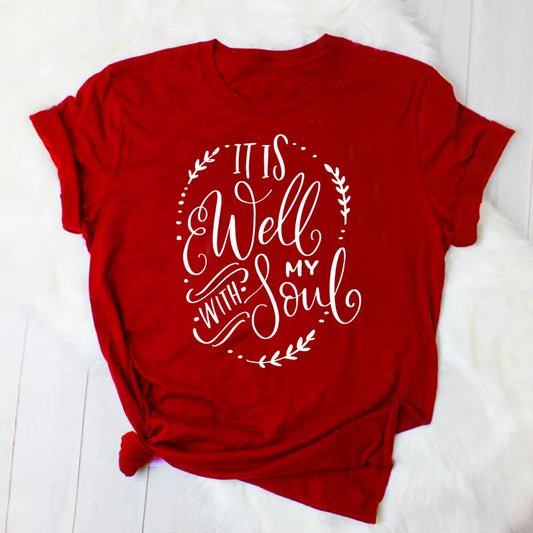 it is well with my soul Christian T-Shirt