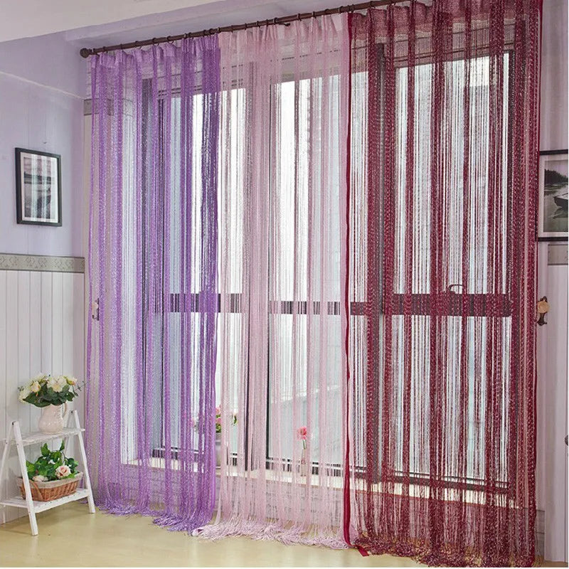 80x40in Luxury Crystal Curtain Room Divider