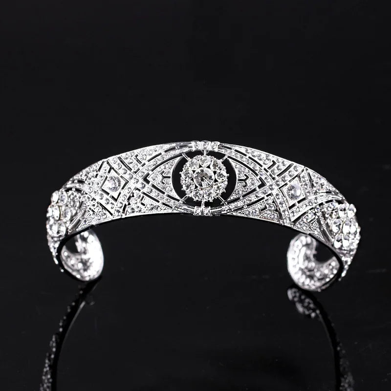 Royal Rhinestone Crystal Tiara