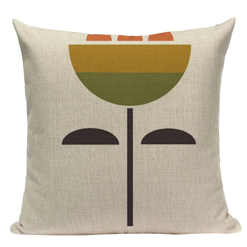 Nordic Geometric Pillow Covers