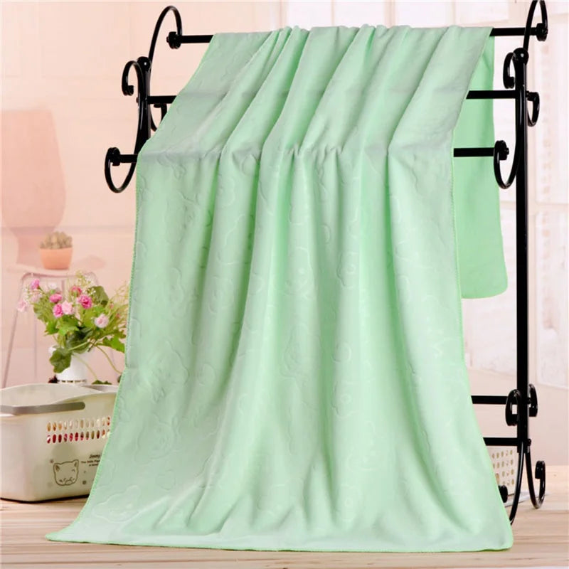 Microfiber Absorbent Bath Towel 28x55in