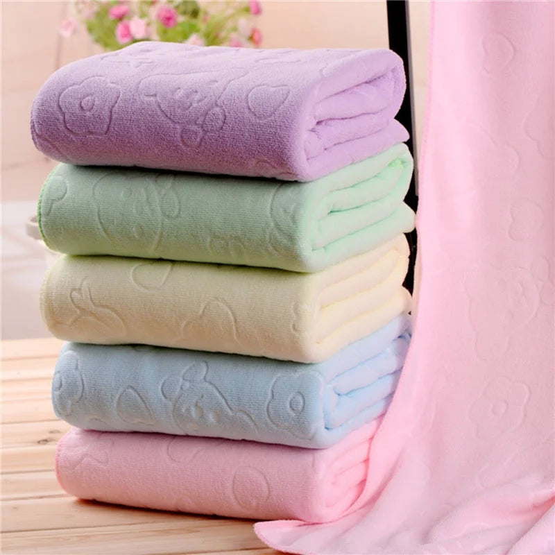 Microfiber Absorbent Bath Towel 28x55in