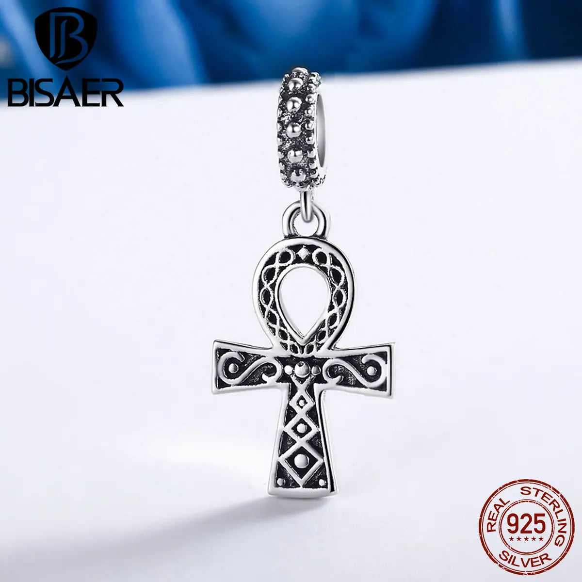 100% 925 Sterling Silver Power Of Faith, Christian Cross Pendants