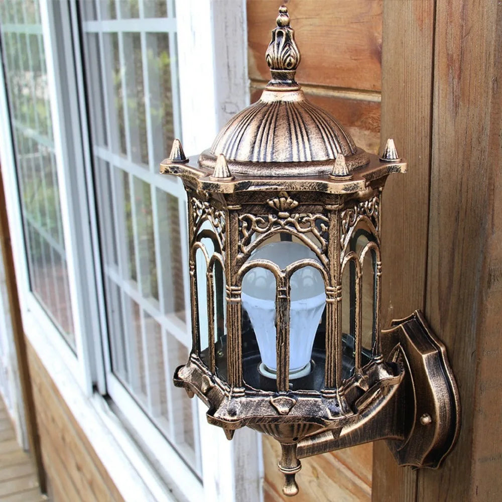 Antique Exterior Wall Light Fixture