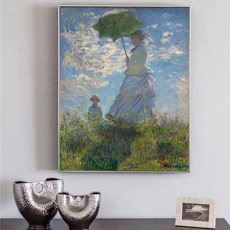 Classical Posters and Prints Wall Art by Monet Picture