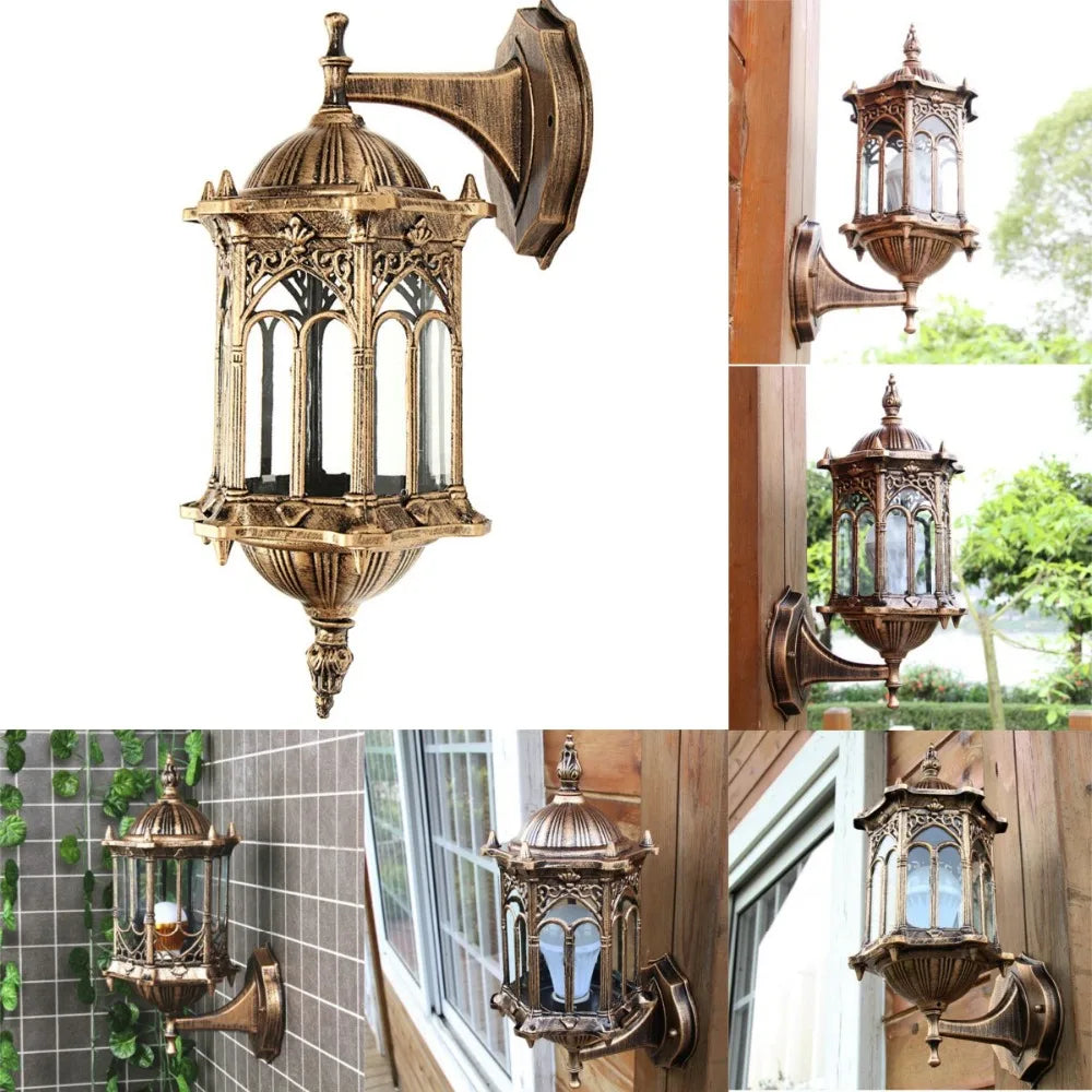 Antique Exterior Wall Light Fixture