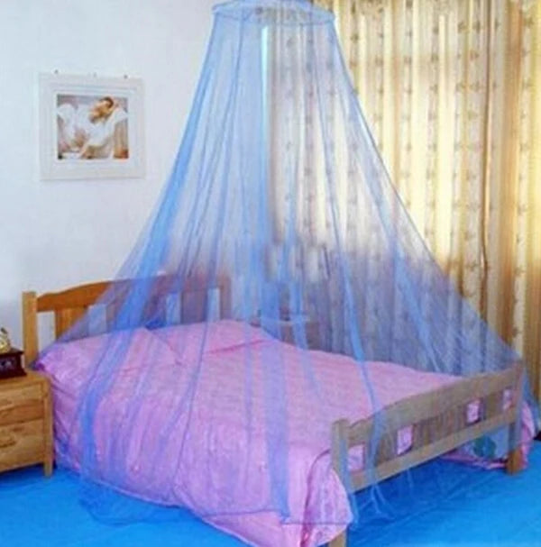 Elegant Round Lace Bed Canopy Netting 24x98x335in