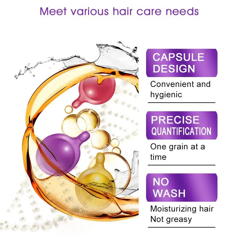 Mix Hair Vitamin Capsule Hair Treatment Oil