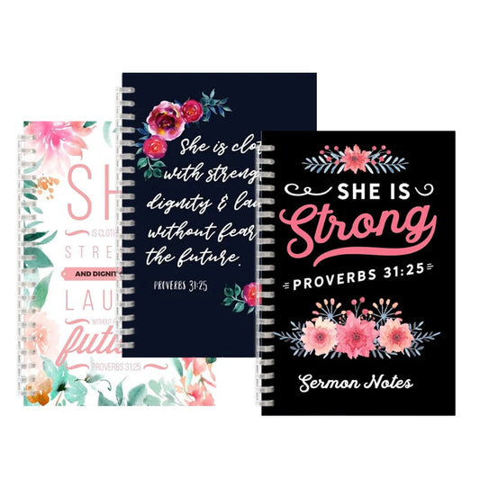 She is Clothed with Strength and Dignity Notebook/Journal