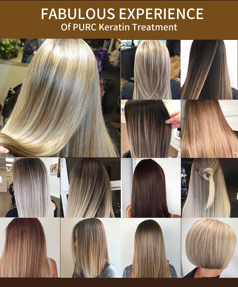 PURC Professional Brazilian Keratin Hair Treatment Cream