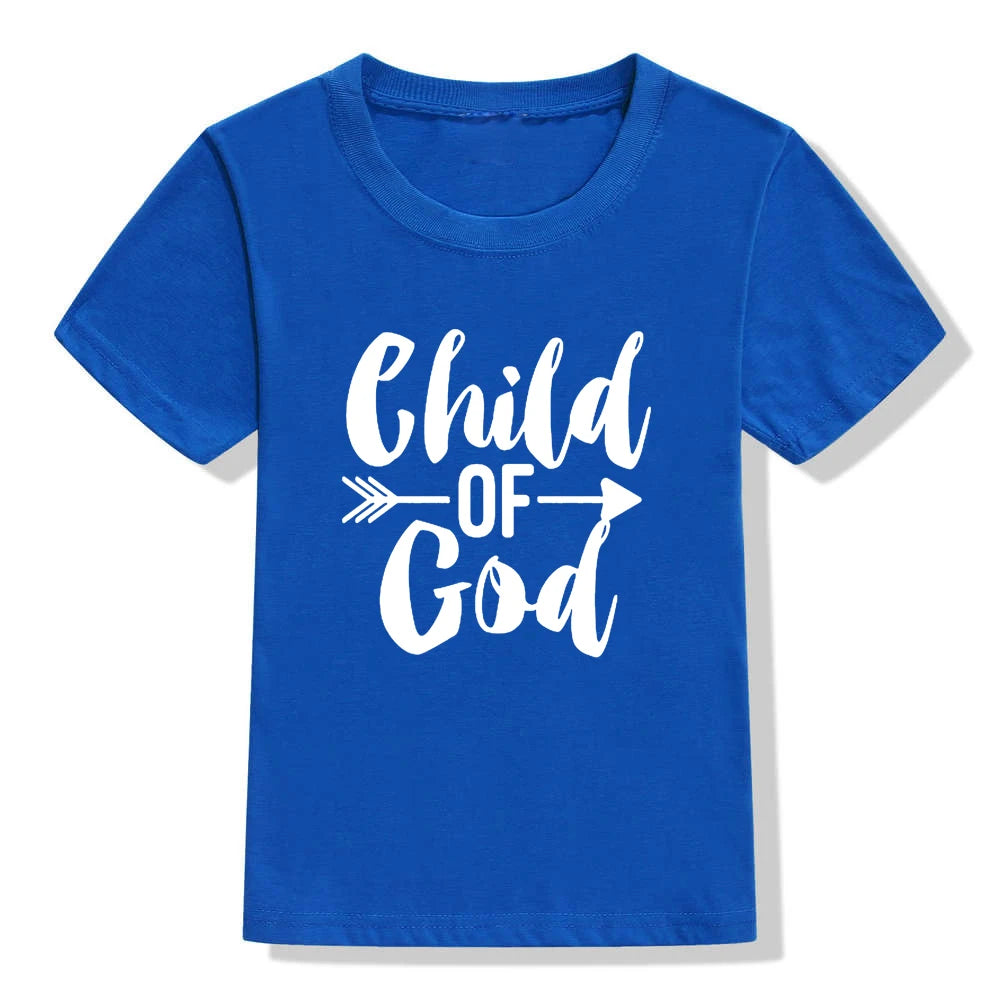 Toddler Kids Child of God Christian T-Shirt