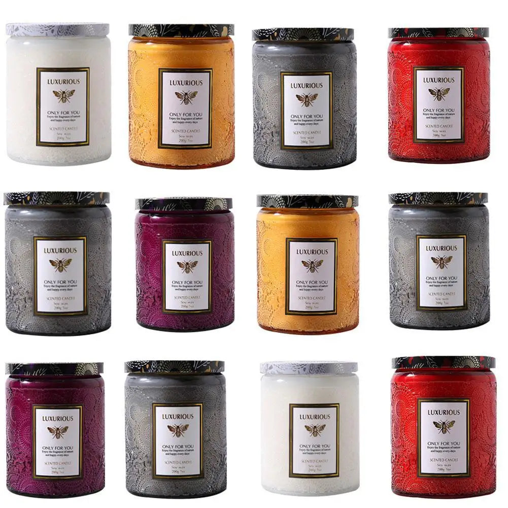 Natural Soy Wax Aromatherapy Scented Candles