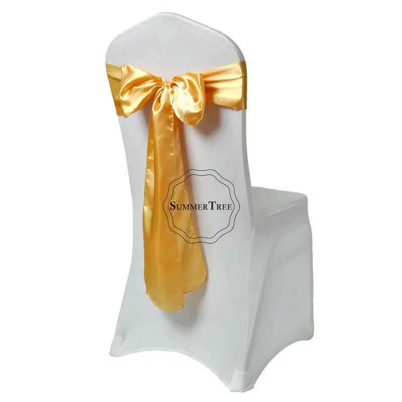 Satin Chair Sash Bow Ties