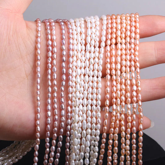 Natural Freshwater Pearl DIY Bracelet Necklace Accessories