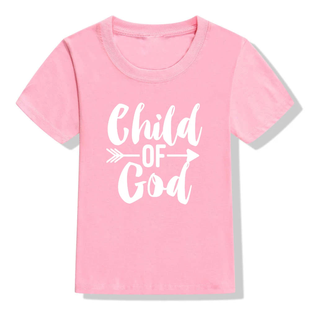 Toddler Kids Child of God Christian T-Shirt