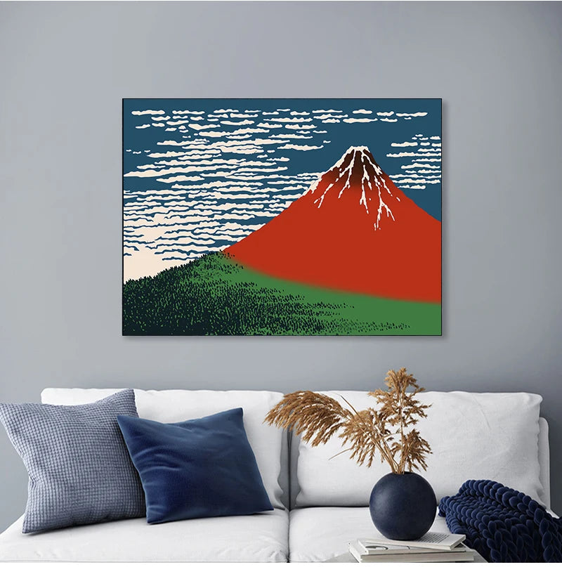 The Great Wave of Kanagawa Ukiyoe Japanese Art Canvas Print